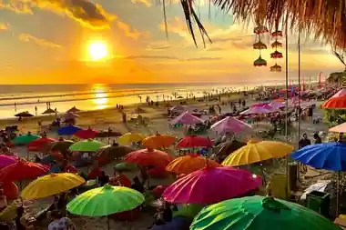 Seminyak E-Bike Tour area in Bali by UNIKAT